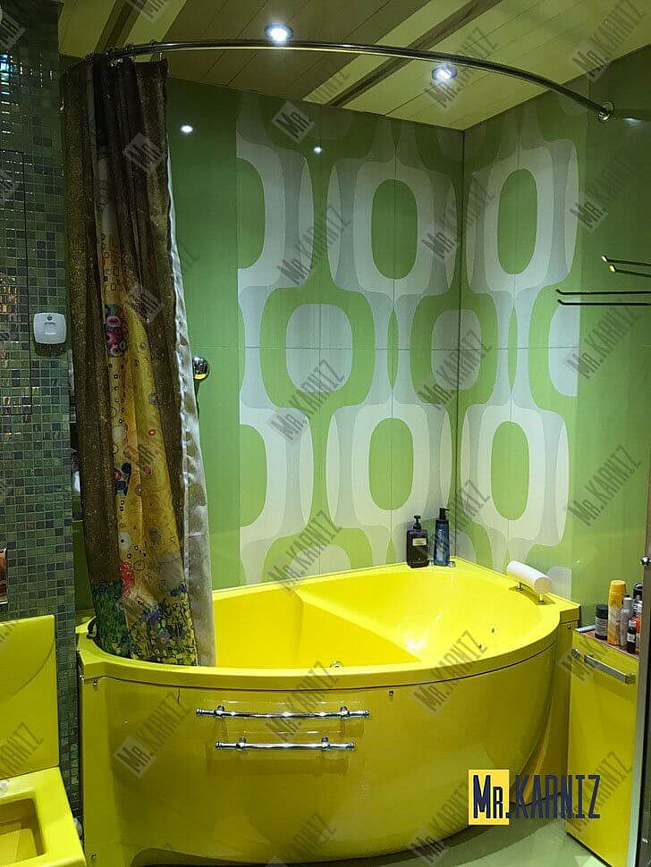 Карниз для ванны Balteco Idea 150х91 Усиленный 20 мм MrKARNIZ фото 14