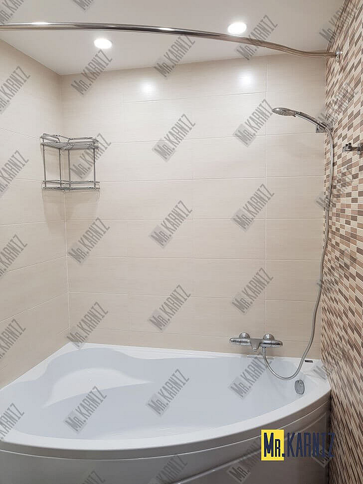 Карниз для ванны Polla Largo Передний борт 190х100 Усиленный 25 мм MrKARNIZ фото 16