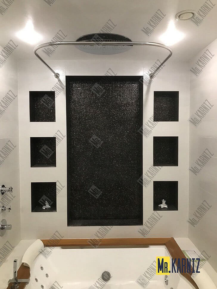 Карниз для ванны Ravak Evolution П-образный 180х102 Усиленный 25 мм MrKARNIZ фото 5