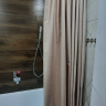 Штора для ванной LEN 240х200 см коричневая фото 9
